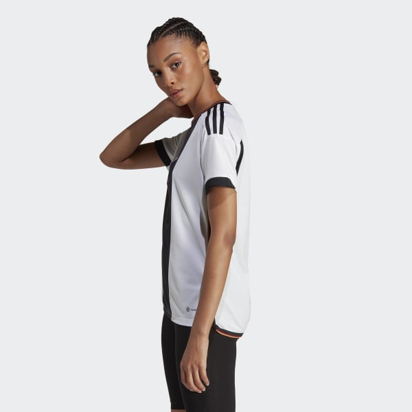 Blanco Jersey Uniforme de Local Alemania 22