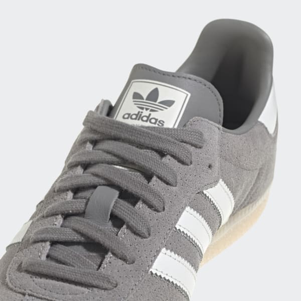 Grey adidas samba top
