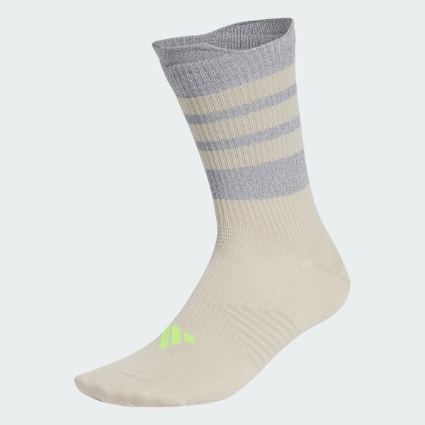 Beige Run X Reflective Socks