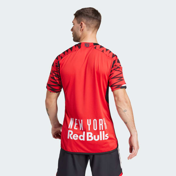 adidas New York Red Bulls 24 25 Home Authentic Jersey Red Free Shipping with adiClub adidas US