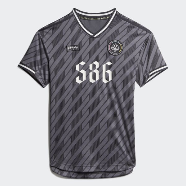 Gris Camiseta New Order x adidas SPZL 19084