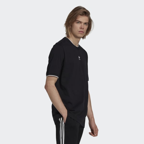 Preto T-shirt adidas Rekive