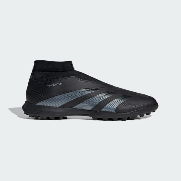 adidas Predator 24 League Laceless TF Fußballschuh Schwarz