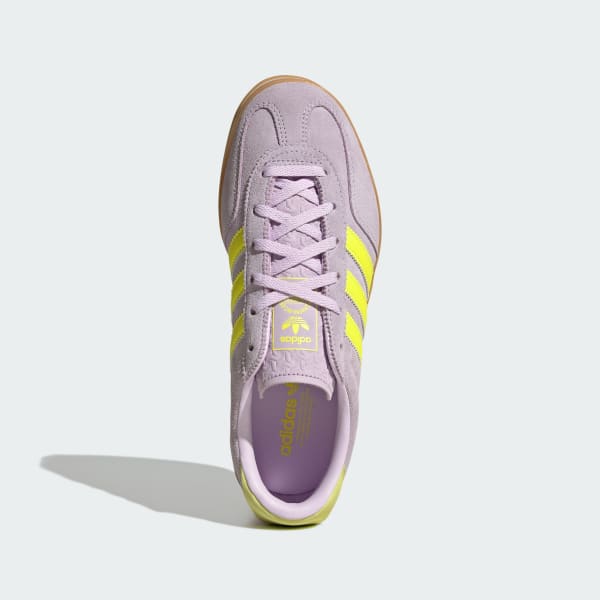 Lila Gazelle Stack Skor