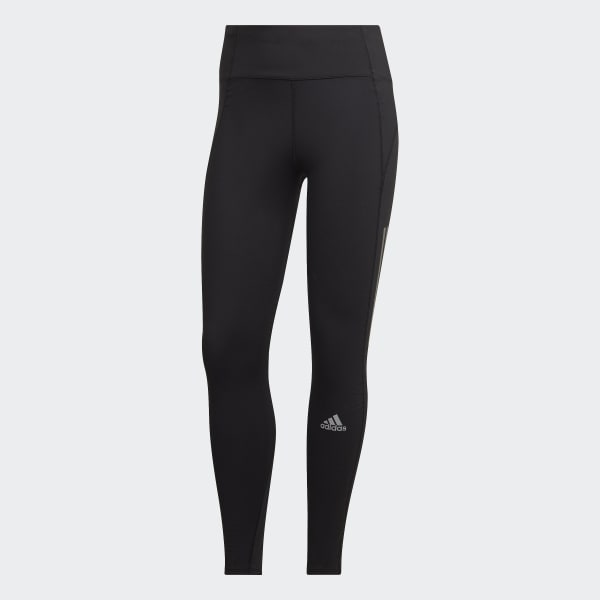 Μαύρο Own the Run Winter Running Leggings CM673