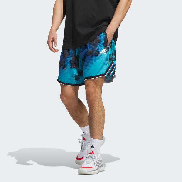 Turkis adidas Crazy Lite AOP shorts
