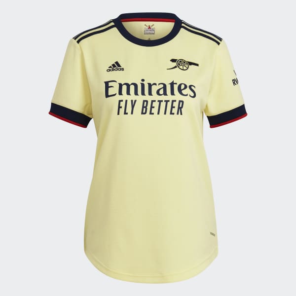 Adidas arsenal outlet yellow shirt