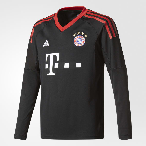 adidas FC Bayern Munich Replica Goalkeeper Jersey - Black ...