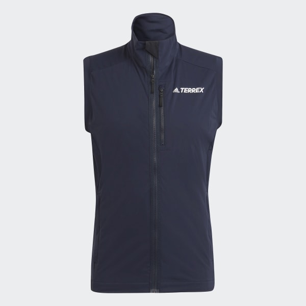 Blau Terrex Xperior Cross-Country Ski Soft Shell Vest AT992