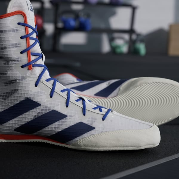 adidas Box Hog 4 Shoes - White | Free Shipping with adiClub