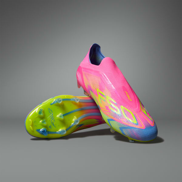 ruzová Kopačky F50 Elite Laceless Firm Ground