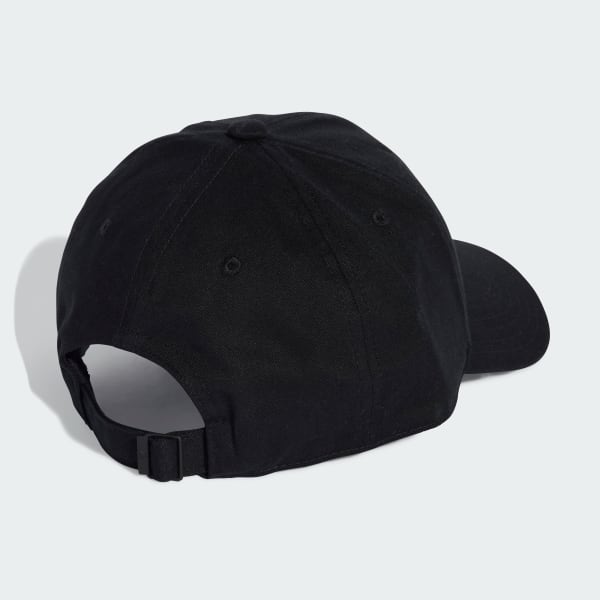 Negro Gorra Everyday Icons con Trefoil Metálico Tonalizado