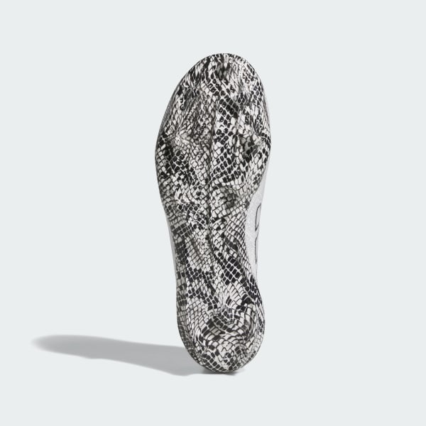 White Adizero Electric II Exotic Speed Football Cleats