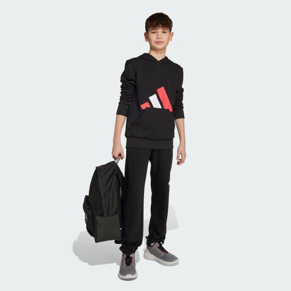 Black Essentials Hoodie Kids