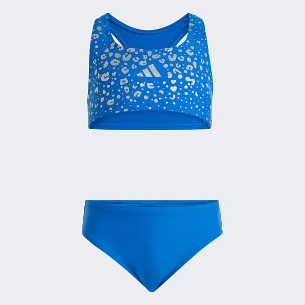 Blau Glitzer Bikini Set für Kids