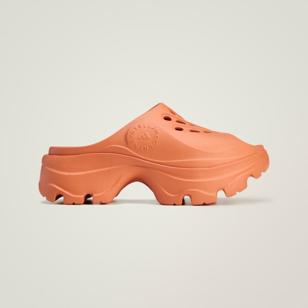 Orange adidas by Stella McCartney Clogs
