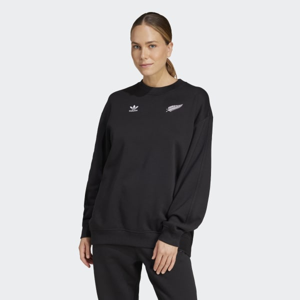 adidas ブラック スウェットセット Ｌ adidas】 アディダス M NEU LS CREW スウェット JW7918 BLACK