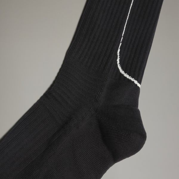 Black Y-3 Knee Socks MLN75