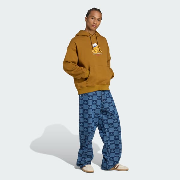 Brun Wabash Loose Hettegenser