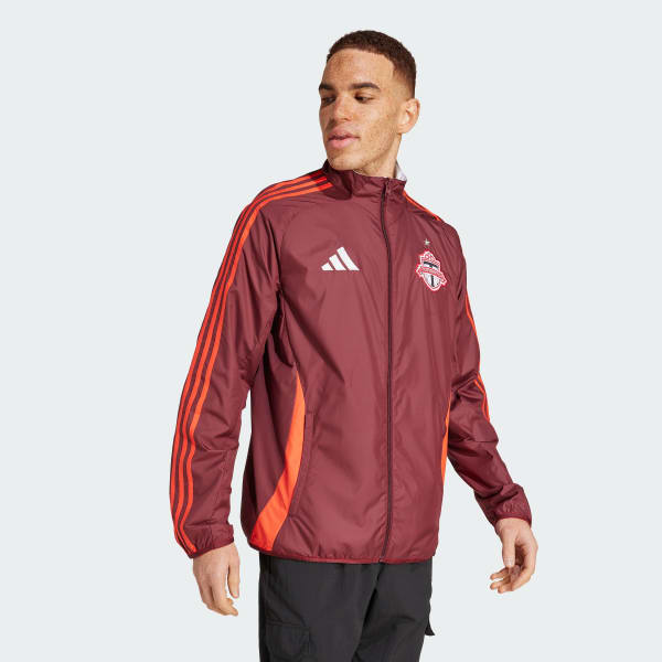 Burgundy Toronto FC Reversible Anthem Jacket