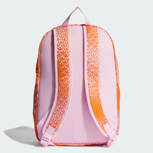 Rosado Mochila Trifolio Monograma Jacquard
