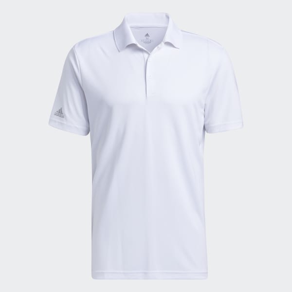 adidas Performance Primegreen Polo Shirt - White | Men's Golf US