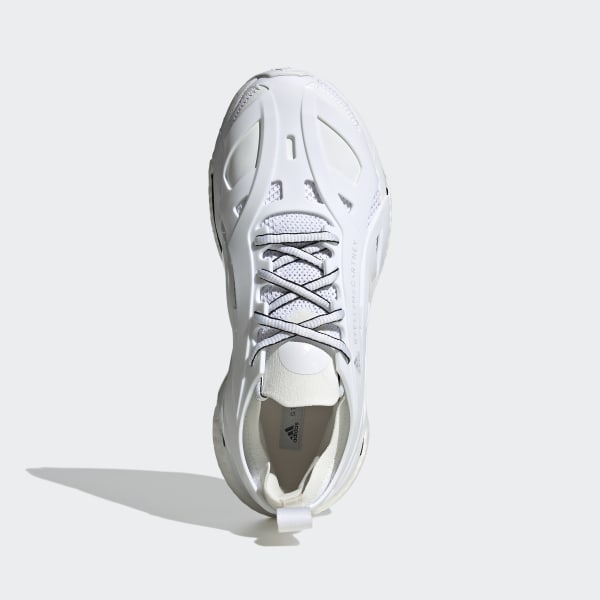 Bianco scarpe da corsa Solarglide Adidas by Stella McCartney