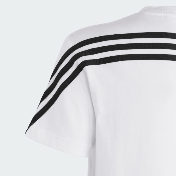 biela Tričko Future Icons 3-Stripes