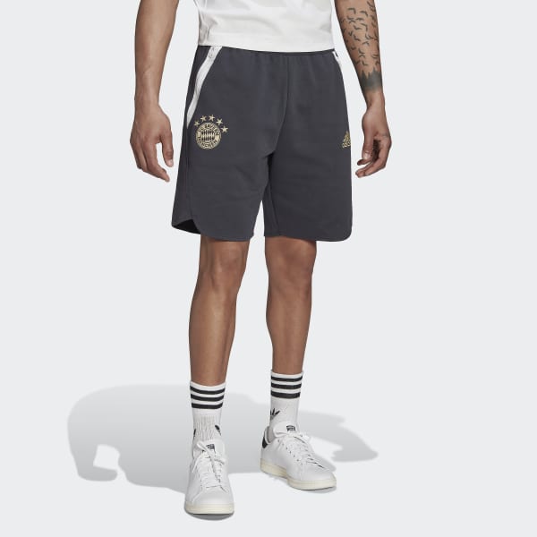 Grey FC Bayern Travel Shorts VM961