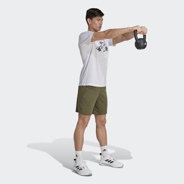 Green Train Essentials Seasonal Camo Shorts