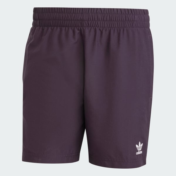 Purple Adicolor Essentials Solid Swim Shorts