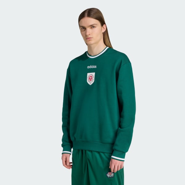 Green Badge Crewneck Sweatshirt