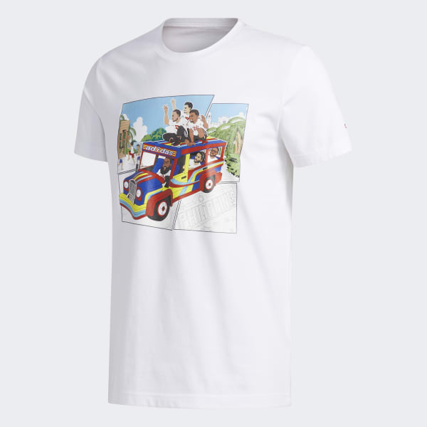 adidas Philippines Tee White adidas Philippines
