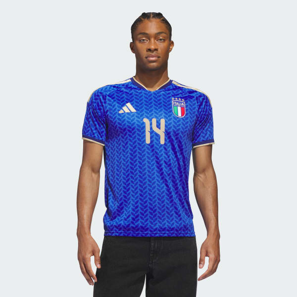 adidas Italy 26 Home Calafiori Jersey - Blue | Free Shipping with