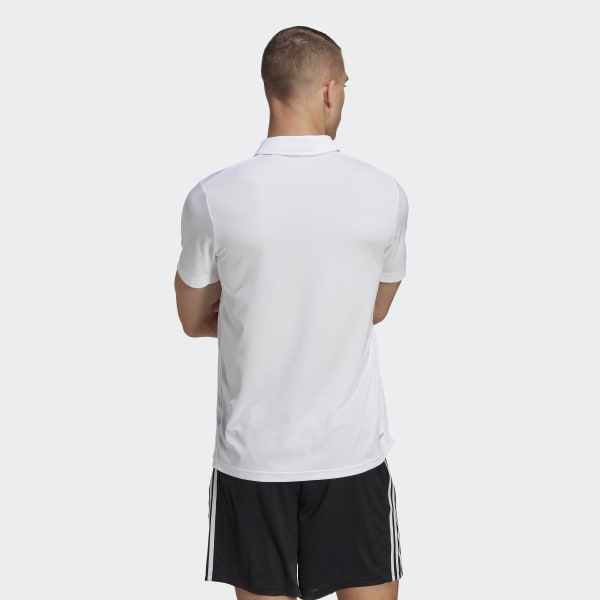 White Train Essentials Training Polo Shirt