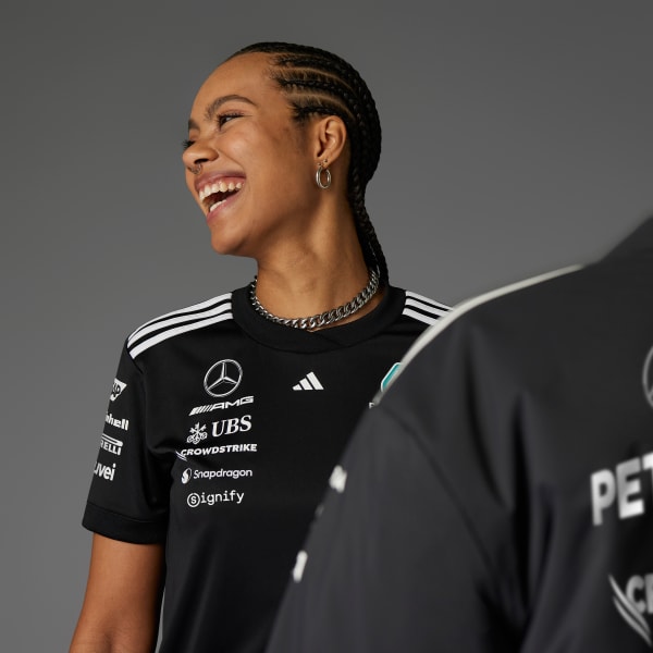Adidas MERCEDES - AMG PETRONAS FORMULA ONE TEAM DRIVER JERSEY BUY IN EUROPE