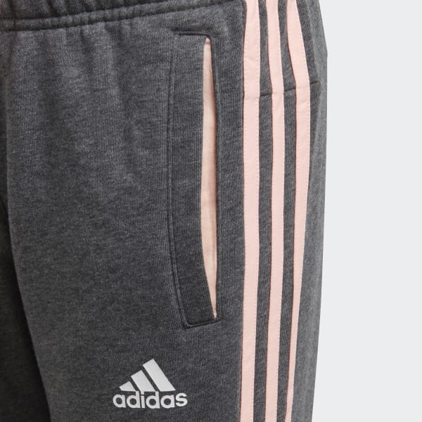 adidas 3 stripes pants grey