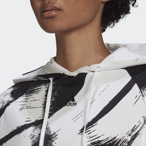Drawcord-adjustable hood