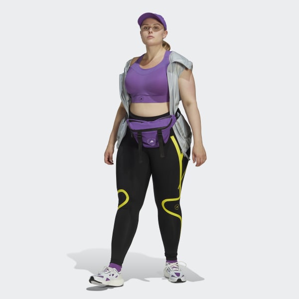 Lila adidas by Stella McCartney TruePace High Support Sports Bra- Plus Size