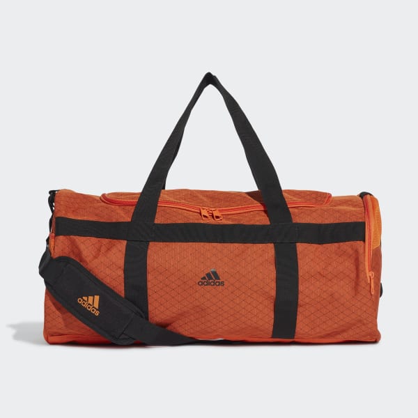 orange adidas duffle bag