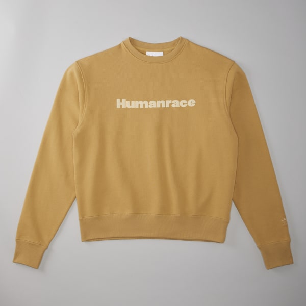 Beige Pharrell Williams Basics Crew Sweatshirt (Gender Neutral) M9479
