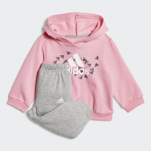 Pink Badge of Sport Graphic Jogger