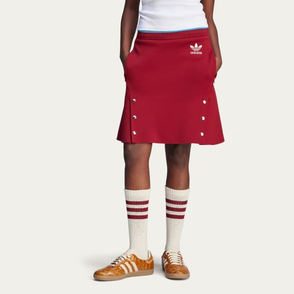 Burgundy Wales Bonner Skirt