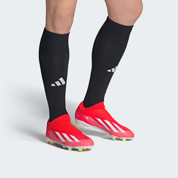 Adidas rojos sin cordones shop