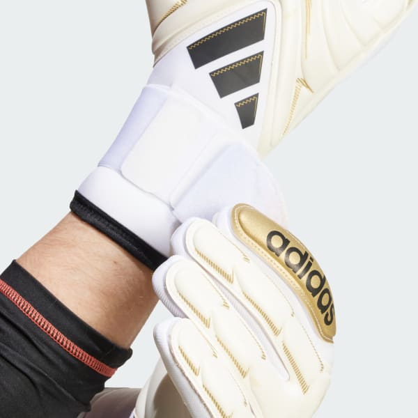 White Copa Pro Goalkeeper Gloves