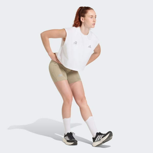 Brown adi365 adidas Runners Short Leggings