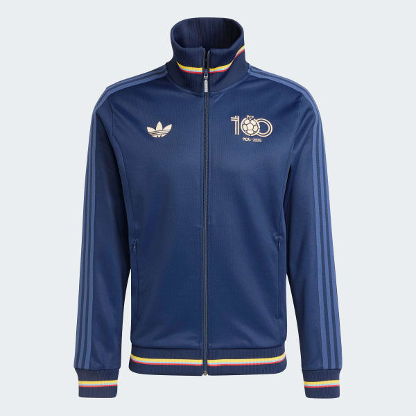 Azul Chaqueta Deportiva Aniversario 100 Años Selección Colombia