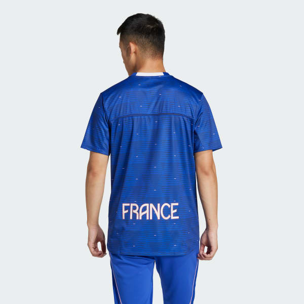 modrá Tričko France Handball Training