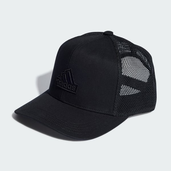 adidas Snap-Back Trucker Cap - Black
