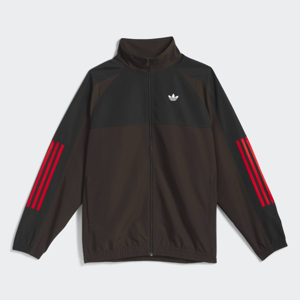 adidas Skateboarding Gatsele Track Jacket - Brown | Free Shipping